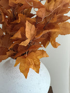 Artificial Maple Leaf Branch 40" Fall Foliage Stem Autumn Home Decor